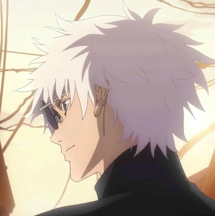 avatar Gojo dark mode