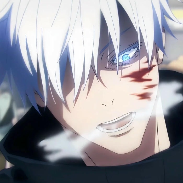 avatar Gojo smiling