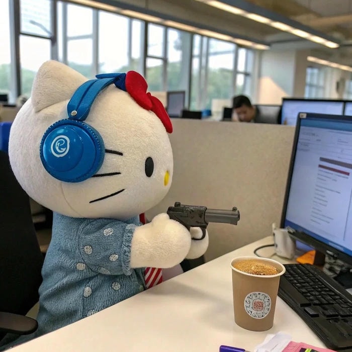 avatar Hello Kitty chibi