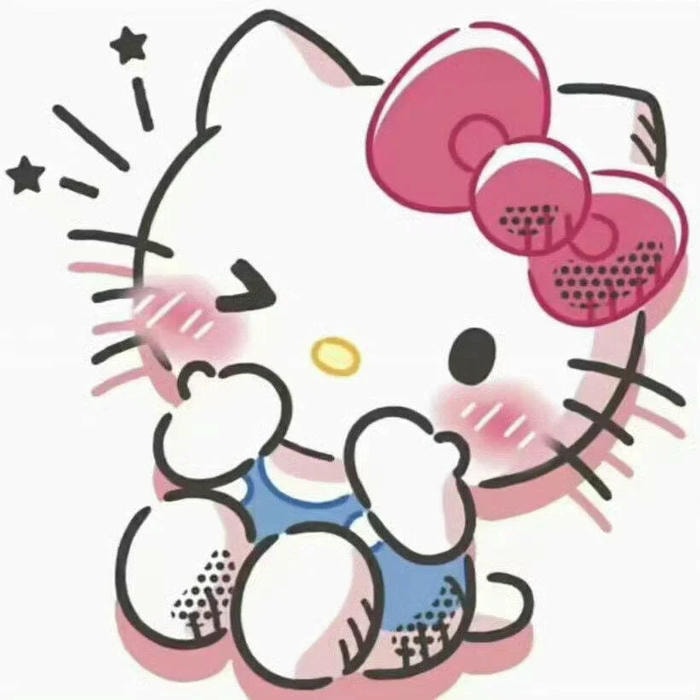 avatar Hello Kitty cute cho bé gái