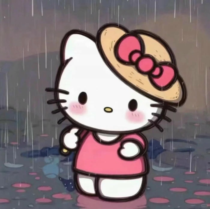 avatar Hello Kitty ngầu cute