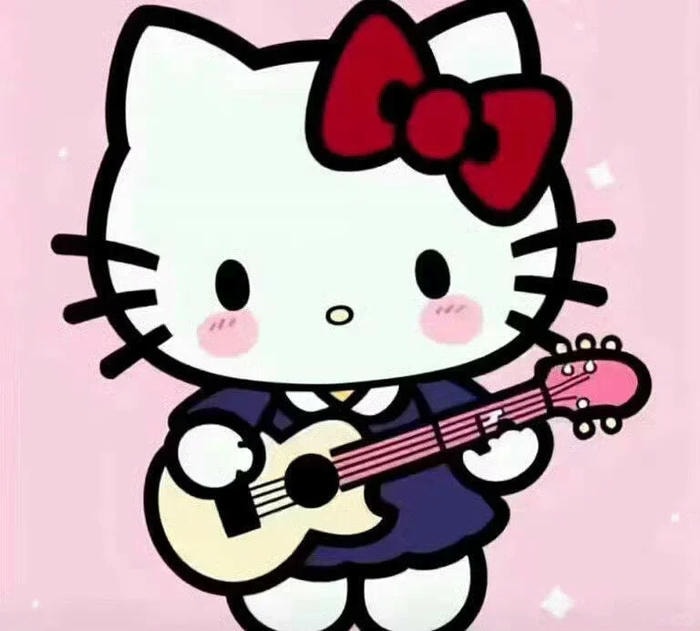 avatar Hello Kitty vui vẻ